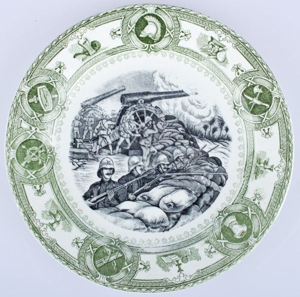 Porcelánový talíř - S.C.Richard